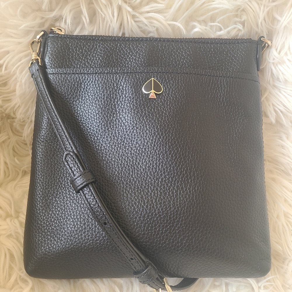 Kate Spade Polly Black Small Swing Pack- Excellent Condition